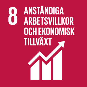 UN Global Goals 8 anständiga arbetsvillkor och ekonomisk tillväxt